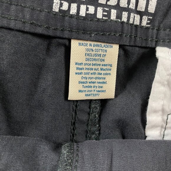 NWT Urban Pipeline Canvas Cargo Pepper Shorts Mens Size 40 Cotton Dark Gray - Picture 8 of 13